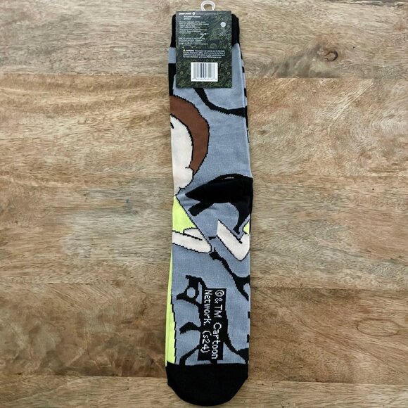 5/$20 NEW Adult Rick & Morty Morty Socks - Picture 2 of 3